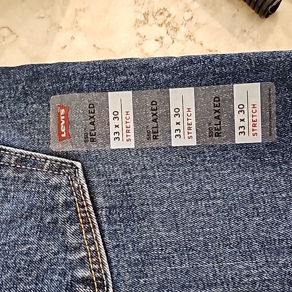 Levi's men's jeans style 550 relaxed W33 L30 - Picture 3 of 6